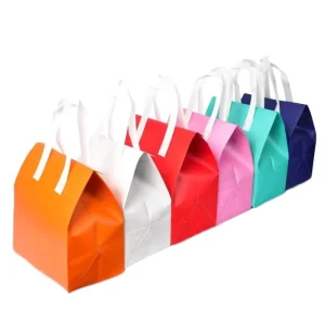 Reusable Recyclable Biodegradable Eco Friendly 100% Non Woven Fabric Bread Packaging Custom Logo Print Moisture Proof Patch