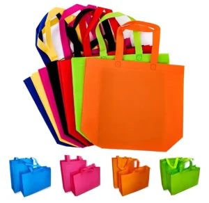 Reusable Shopping PP Non Woven Bag Recycled Non Woven Shopping Bag Custom Logo