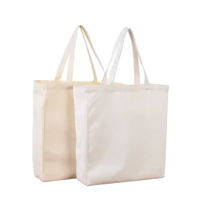 Reusable Shopping Plain Blank Cotton Canvas Tote Bag