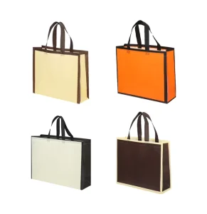 Ruicheng Custom Printed Non Woven Fabric Grocery Tote Bags Reusable & Recyclable Shopping Bag with Logo