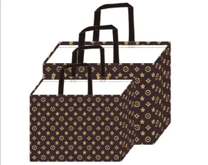 Ruicheng Custom Reusable Non Woven Tote Shopping Bag Biodegradable Retail Online Shop Bags Recyclable Feature