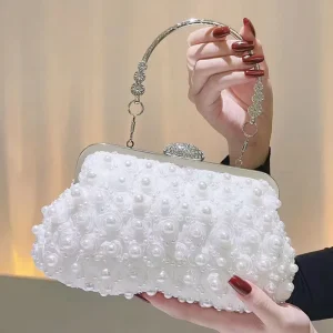 Sac Tendance Evening Bags New Banquet Pearl Bag Dinner Bags Fashion Luxury Pearl Handbag for Women Clutch Purses