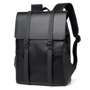 Schoolbag Students Fashion Large Capacity Lightweight Eco Friendly Joker Backpack Zipper Air Cushion Belt Business Shoulder Bag