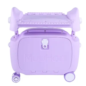 Scooter Hard Children Luggage Bag PP Material Fixed Wheels Kids Luggage for School Travel 20 inch Boarding Toddler Suitcase