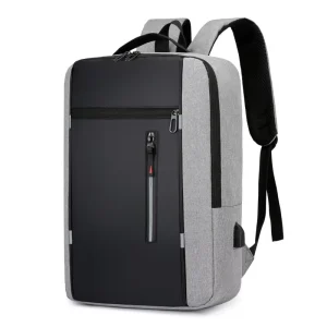 Sell Well Geometric Laptop Backpack Computer Charging Backpacks Travelling Laptop Backpack With USB Schoolbag