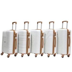 Semi-finished ABS 19-30 Inch Total 15pcs Trolley Travel Bag Luggage Suitcase Set