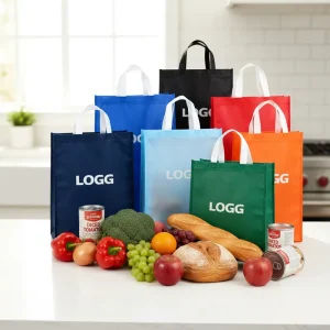 Shopping Grocery Store Reusable Large Heavy duty Tote Bag Customizable Logo Digital Printing Hot Promotion Non woven