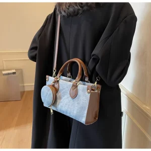 Shoulder Messenger Handbags with Zipper Spring Summer Polyester Small Purses Designer Shoulder Bag Luxury Tote Bags