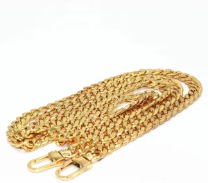 Silver Gold Black Iron 8mm Width Handbag Bag Chain for Bags with Hooks