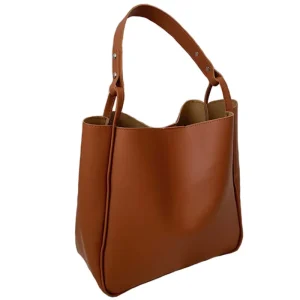 Simple Designer Women’s Bags Large Soft Leather Casual Commuting Women’s Bucket Bags