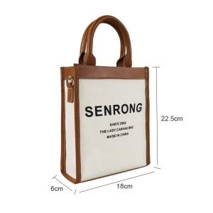 Sling Crossbody Bag Women Messenger Bags Korean Style Custom Mini Cute Cotton Mobile Phone Purse Satchel Bag