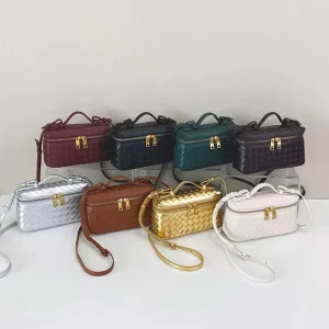 Small Crossbody Bags for Women Quilted PU Leather Crossbody Purses for Women Travel with Adjustable Shoulder Strap