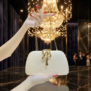 Small Designer Bags Glitter Clutch Purses Women Elegant Evening Bag Chain Shoulder Messenger Purse Snake Button Handbags