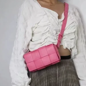 Small Genuine Leather Belt Bag Women Shoulder Bags Fashion Handbags