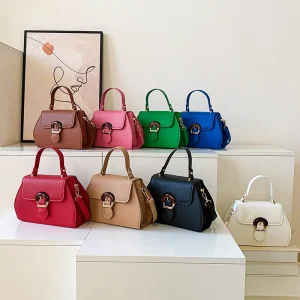 Small Hand Bags Young Lady Design PU Leather Crossbody Messenger Handbags Girls Luxury Purses Hand Bags for Woman