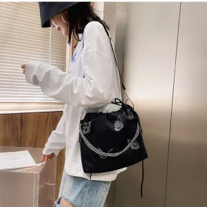 Small New Arrival Chain Artistic Chinese Style Single Strap Butterfly PU Women’s Crossbody Shoulder Handbag
