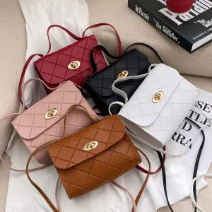 Small Square Bags Small Ladies Sling Shoulder Bag Pu Leather Women Purses Luxury Purses and Small Handbag for Women