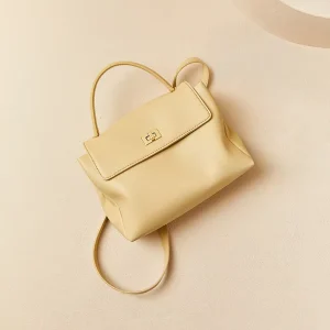 Soft Top Grain Cowhide Commuter Bag Vintage Minimalist Large Capacity Handbag Shoulder Crossbody Women’s Bag