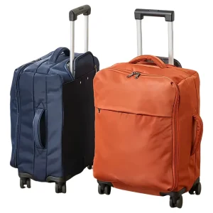 Softside Lightweight Nylon 20 Inch Expandable Airline Approved Waterproof Large Capacity Suitcase Travel Bag