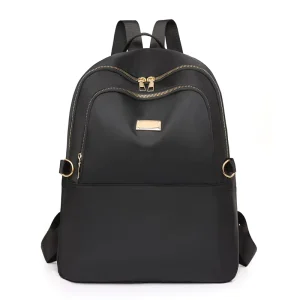 Solid Color Unisex Fashion Travel Backpack Multi Color Optional Eco Friendly Handled Version