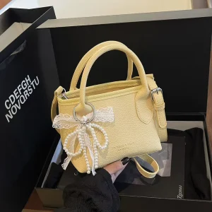 Sophisticated Women’s Arrival Elegant Crossbody Shoulder Bag Dainty Clutch Versatile Bucket Bag Zipper Single Strap