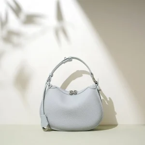 Spring Summer Saddle Bag Handbag for Women Simple High Quality Niche Design Crossbody Bag with Zipper Closer