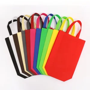 Stock Thickened Spunbond Non-Woven Takeout Tote Bags Heat-Sealed Laminated Shopping Bags AND BUSINESS BAG
