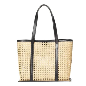 Straw Beach Tote for Women Summer Beach Bag Woven Tote Bag Handbags
