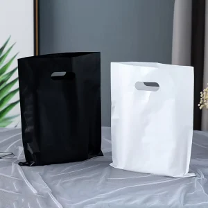Stud Earrings Jewelry Bag Clothes Socks Gift Packaging Bag Frosted Transparent Plastic Shopping Bags