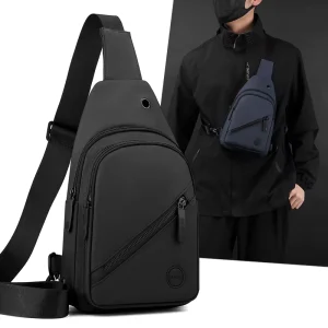 Style Unisex Nylon Sport Bag Waterproof Fanny Pack Messenger Chest Bag Custom Belt Bags With Logo
