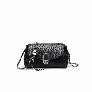 Stylish Chain Bag for Women in Spring A Simple And Versatile Woven Single shoulder Crossbody