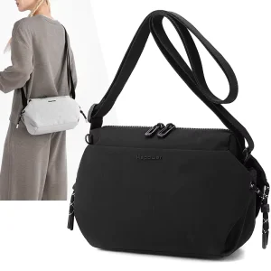 Stylish Crossbody Chest Bag Waterproof Zipper Closure Compact Design Simple Multi-compartment Lightweight Bag
