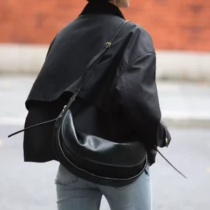 Stylish New Arrival Women Retro Shoulder Crossbody Bag Luxury Designer Style Handbag Half moon Messenger Bag for Daily