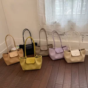 Stylish New Handbags Young Lady Large Capacity Underarm Bag for Females