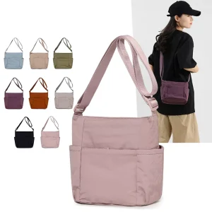 Stylish and Casual Women’s Cross Messenger Bag Multi-Functional and Customizable with Waterproof Material Fashion Lady Style