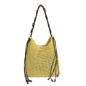 Summer Designer Shoulder Crossbody Bag Crochet Weaving Clutch Purse Women Fashion Cloud Hobo Beach Bag