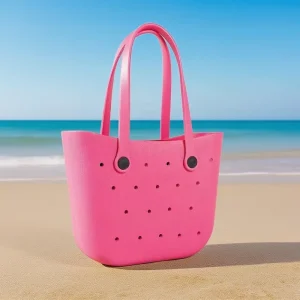 Summer Fashion Rubber Beach Bag Large Capacity Eva Foam Silicone Small Waterproof Bags for Women