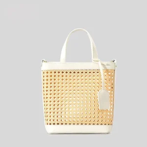 Summer Handmade Rattan Women Handbag Beach Straw Bag Seaside Holiday Hollow Out Bags