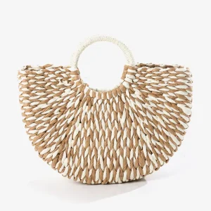 Summer Must Have Straw Bag for Women Woven Handbag Handmade Lightweight Large Capacity