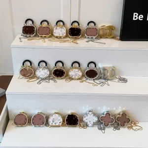 Summer New Arrival PVC Urban Simplicity Bag Mini Chain Strap Chic Hard Shell Handbag Fashionable Textured Square Bag Trendy