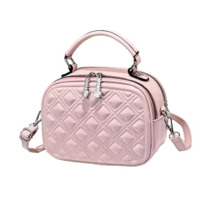 Summer New Fashion Small Square Bag Advanced Sense Joker Contracted Single Shoulder Cross-body Bag Fashion Woman Bag