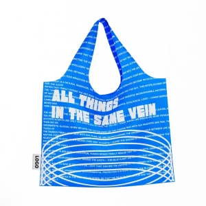 Supermarket and Beach Tote Shopping Bag for Women 210 T Nylon Custom Pattern Reusable Shopping Bag