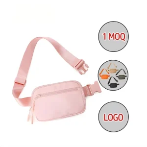 Supplier Custom Unisex Mini Belt Bag with Adjustable Strap Small Fanny Pack for Workout Running Hiking Waist Bag Women