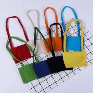 Supplier Customized DIY Cotton Tote Bags with Custom Printed logo
