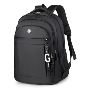 T124 15 Inch Business Waterproof Oxford Laptop Backpack for Men Portable Student Backpack for Daily Durable Commuting Laptop Bag