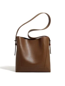 This A New Trendy And Versatile Bucket Bag For Women It Has A Large Capacity Suitable Work Commuting