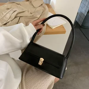 Top Handle PU Leather Underarm Handbags Women’s Purses Classic Shoulder Bags Designer Small Message Bags