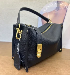 Top Layer Cowhide Handbag Versatile Light Luxury Women Top Handle Zipper Shoulder Bag Retro Box Genuine Leather Purse