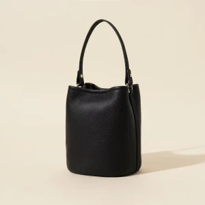 Top Layer Cowhide Minimalism Bucket Bag Spring Summer Genuine Leather Women’s Niche Entry Luxury High-end