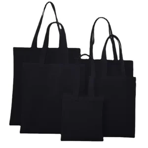 Tote Reusable Grocery Shopping Bag Canvas Cotton Tote Bags Women Shoulder Hand Bags